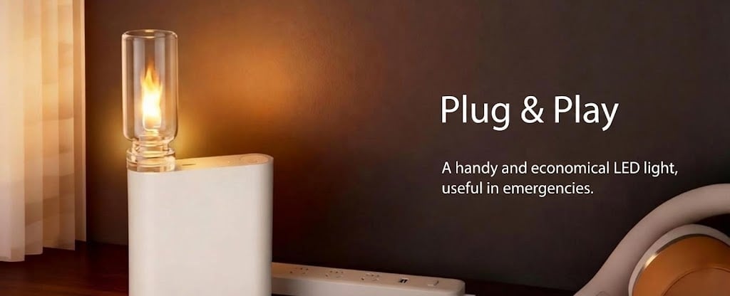 USB Flame Ambiance Light