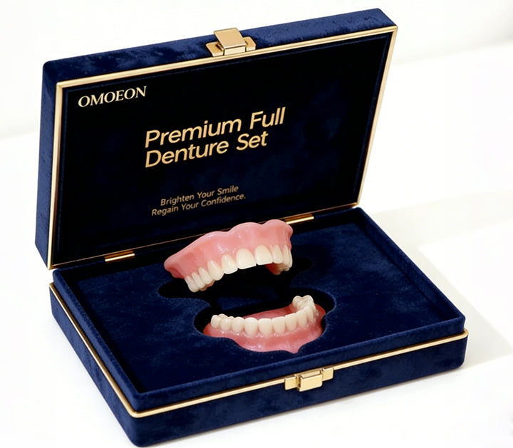 Ends Today: 70% OFF! ⏰Omoeon™ Medical Full Denture with Strong Suctiond🦷Obtain American Dental Association (ADA) Certification
