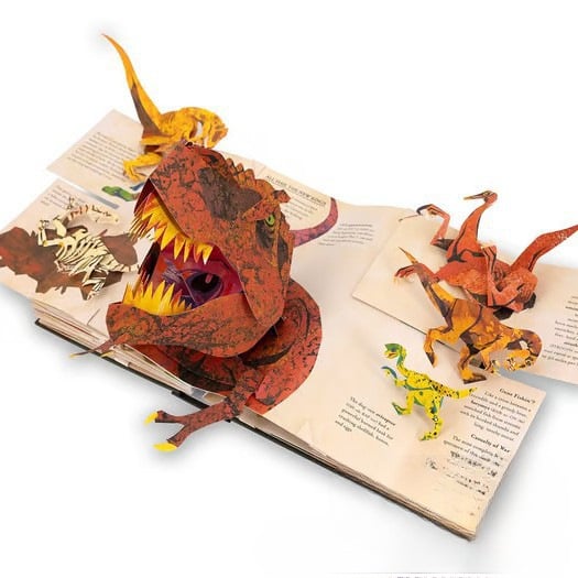 ⏰Historical Lowest Price: Save 50%-🦖3D Encyclopedia Prehistorica Dinosaurs📙HARDCOVER