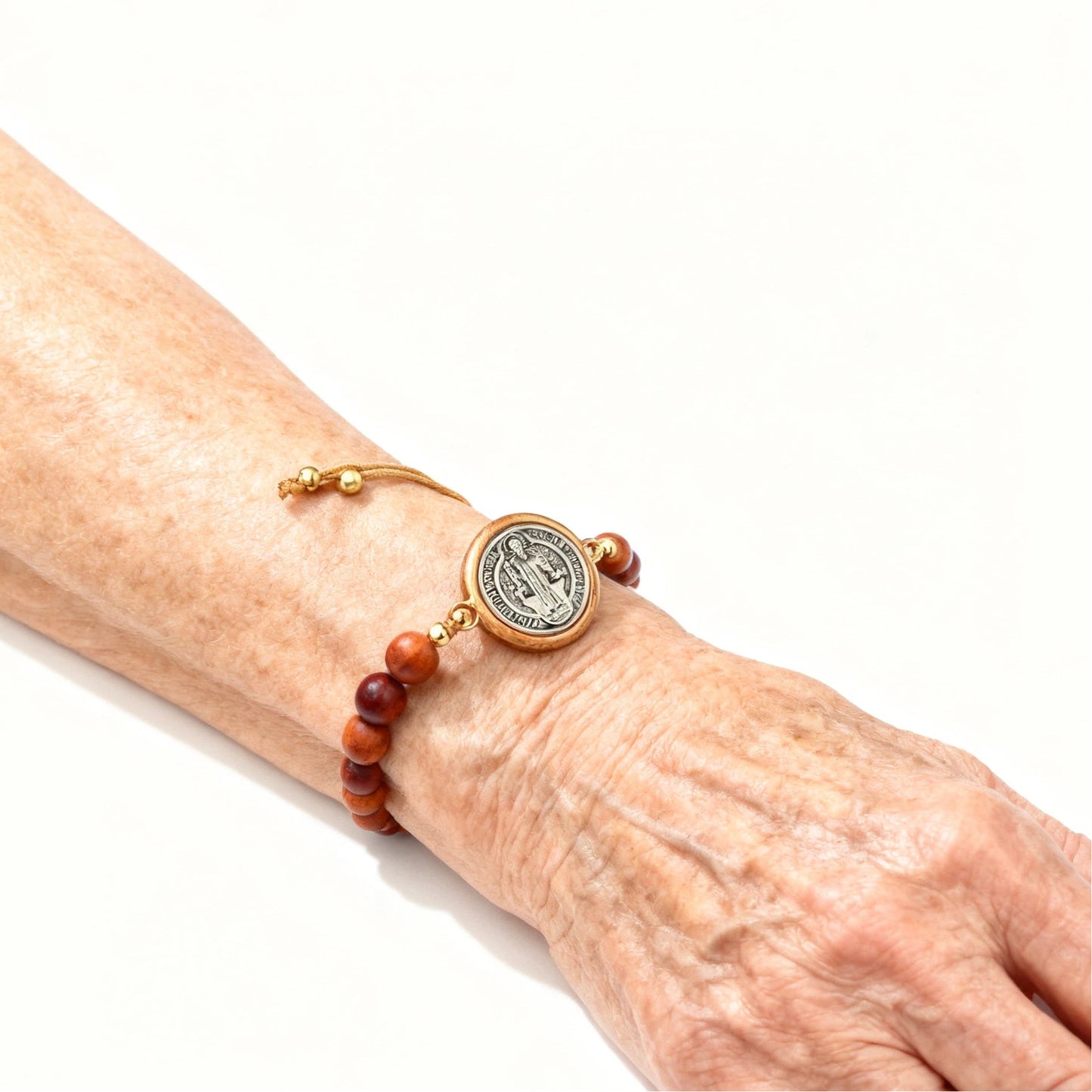 ✝️ Adjustable Saint Benedict Protection Bracelet