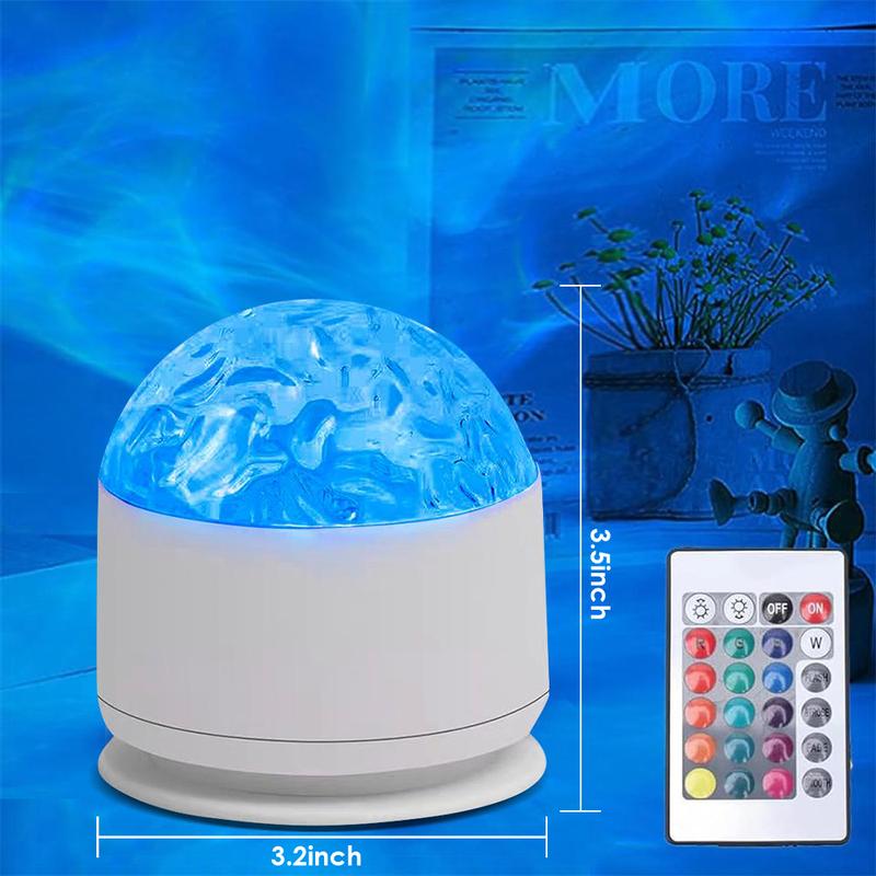 🔥LAST Sale 70% OFF - Ocean Wave & 3D Water Ripple Projector Light 16-Color