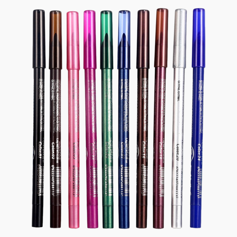 💗 LAST DAY PROMOTION - 50%OFF💗2025 new beauty favorite💕10 Colored Eyeliner Gel Pens