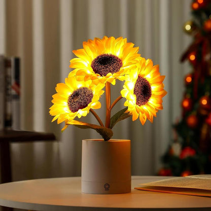Sunflower Decorative Lighting Gift LDE Table Lamp