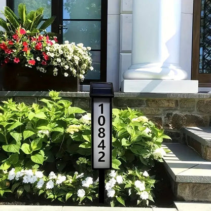 🎁49%OFF- 🌞Solar Address Sign - 🚚Make you never miss a delivery again