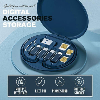 🔥9 in 1 Charging Cable Kit with Adapters & SIM Tool