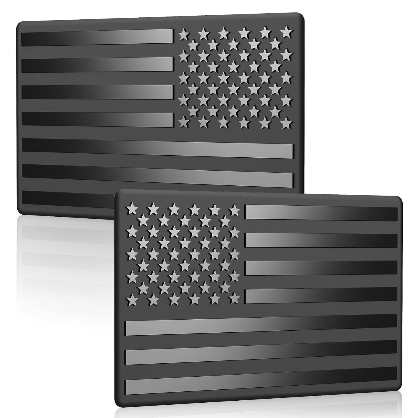 🔥3D American Flag Emblem Decal