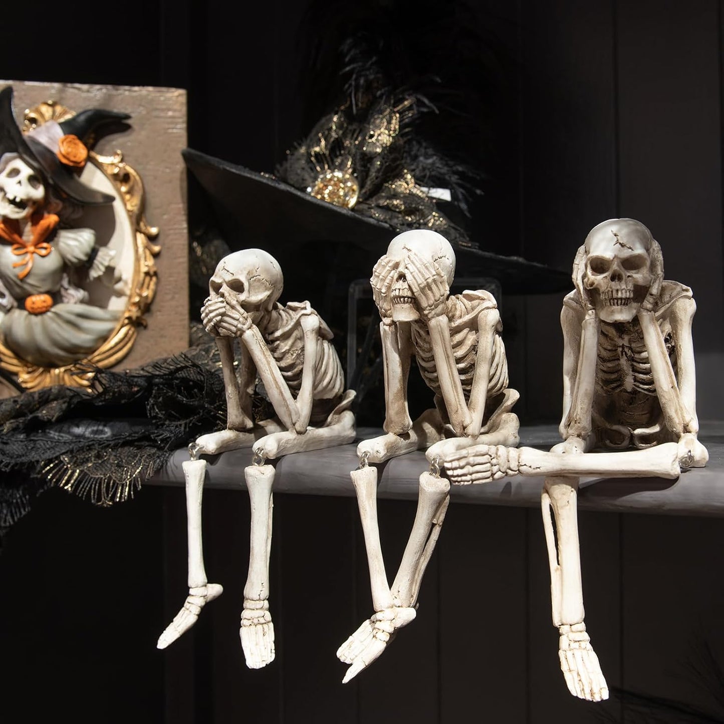Last day 50% OFF- Halloween Decor (Set of 3 Skeleton)