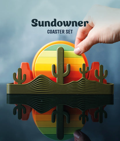SUNDOWNER Coaster Set