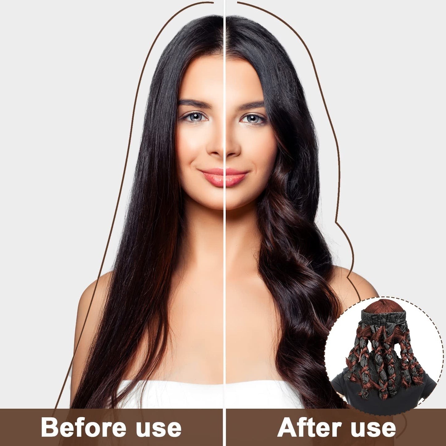 🔥 Heatless Curling iron