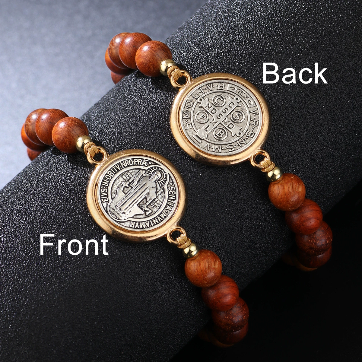 ✝️ Adjustable Saint Benedict Protection Bracelet