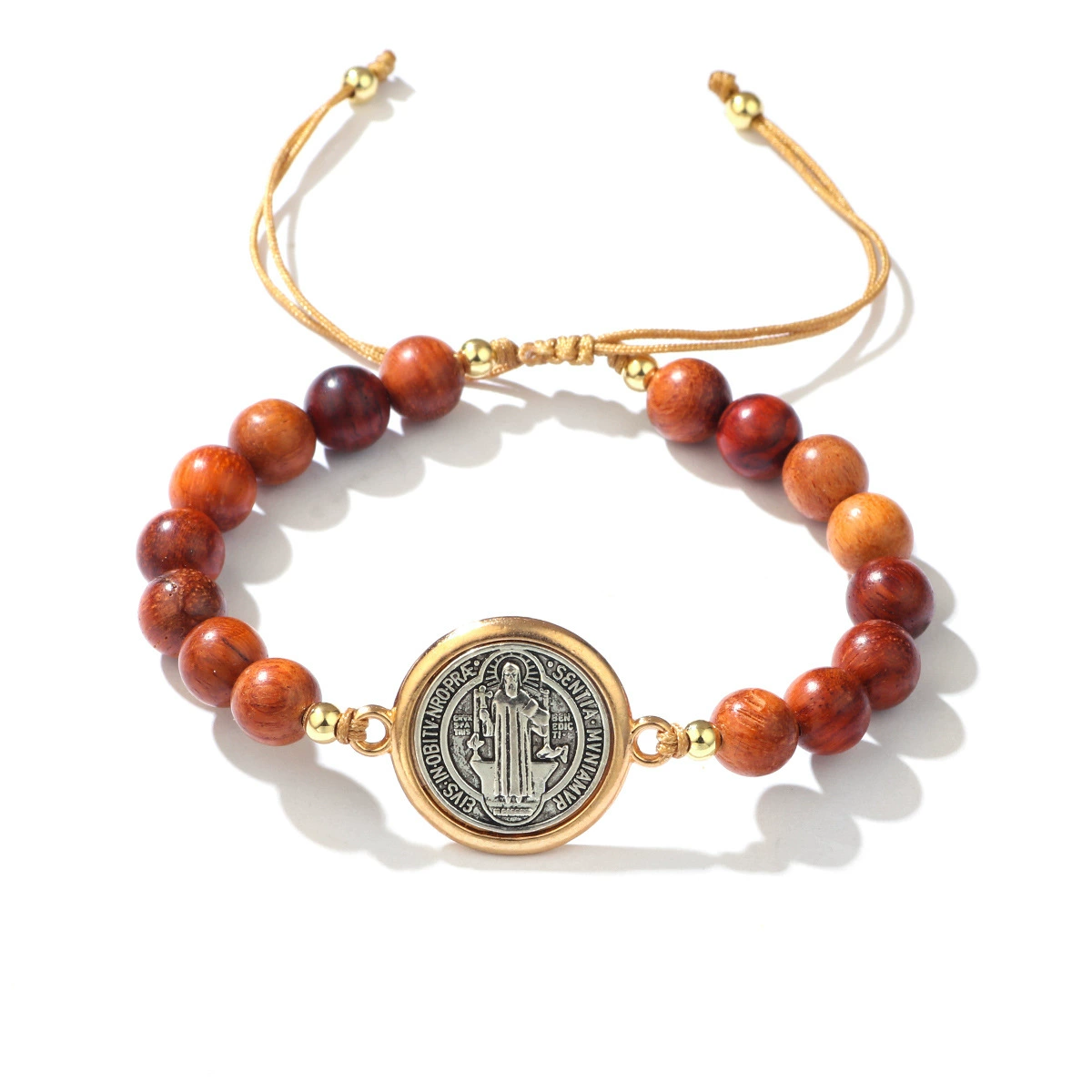✝️ Adjustable Saint Benedict Protection Bracelet