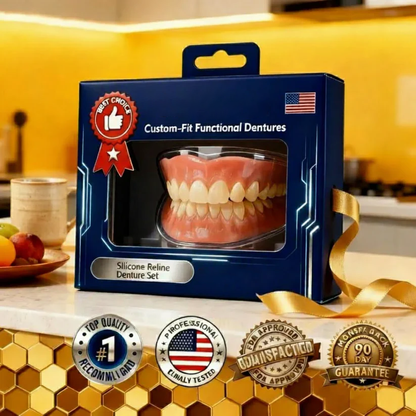 🌎Ends Today: 70% OFF!    Custom-Fit Full Functional DenturesMake you more confident✨