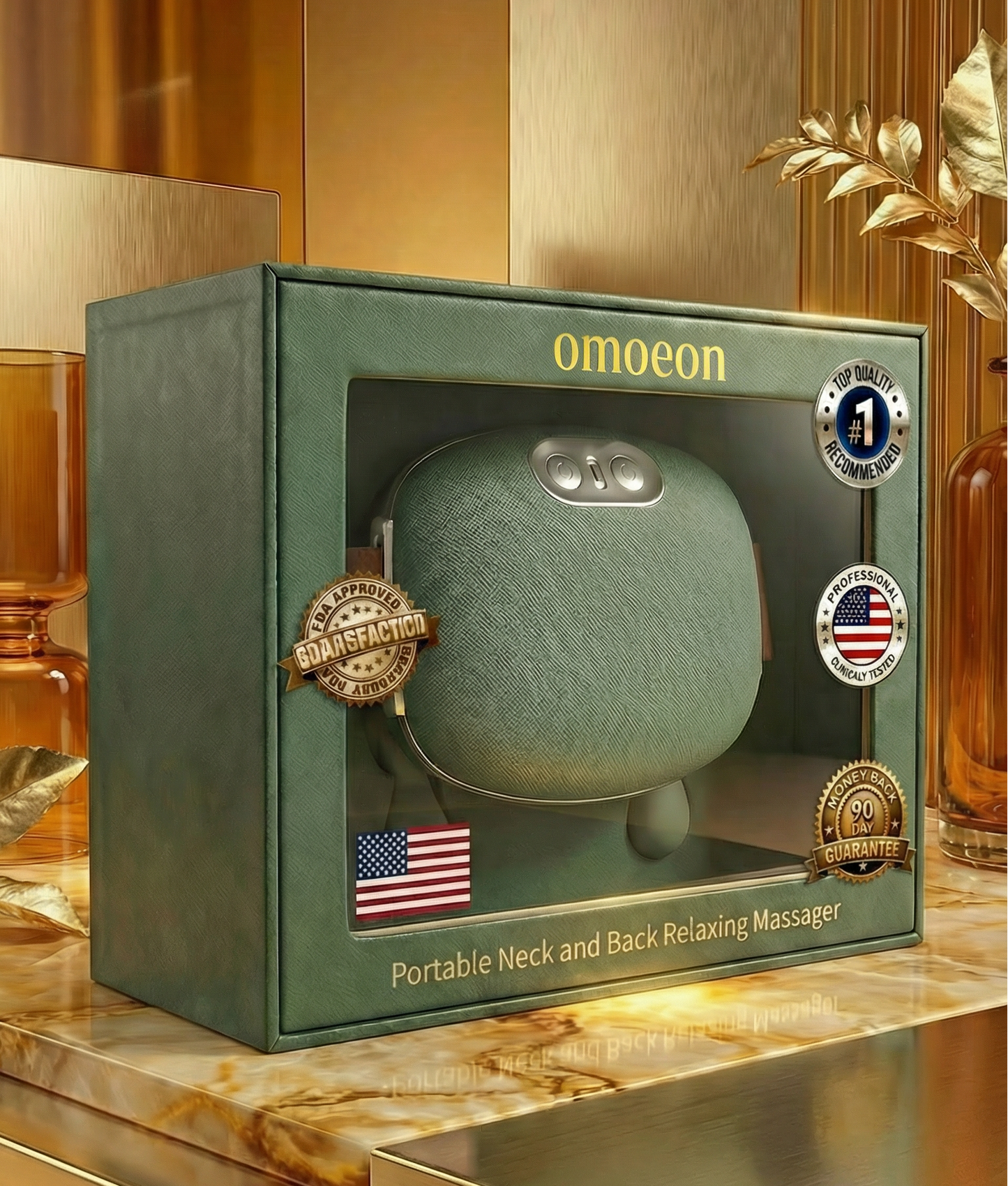 Portable Neck and Back Relaxing Massager