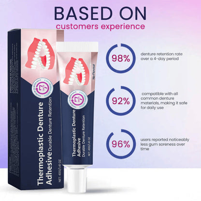 Thermoplastic Denture Adhesive ⏳ Durable Denture Retention