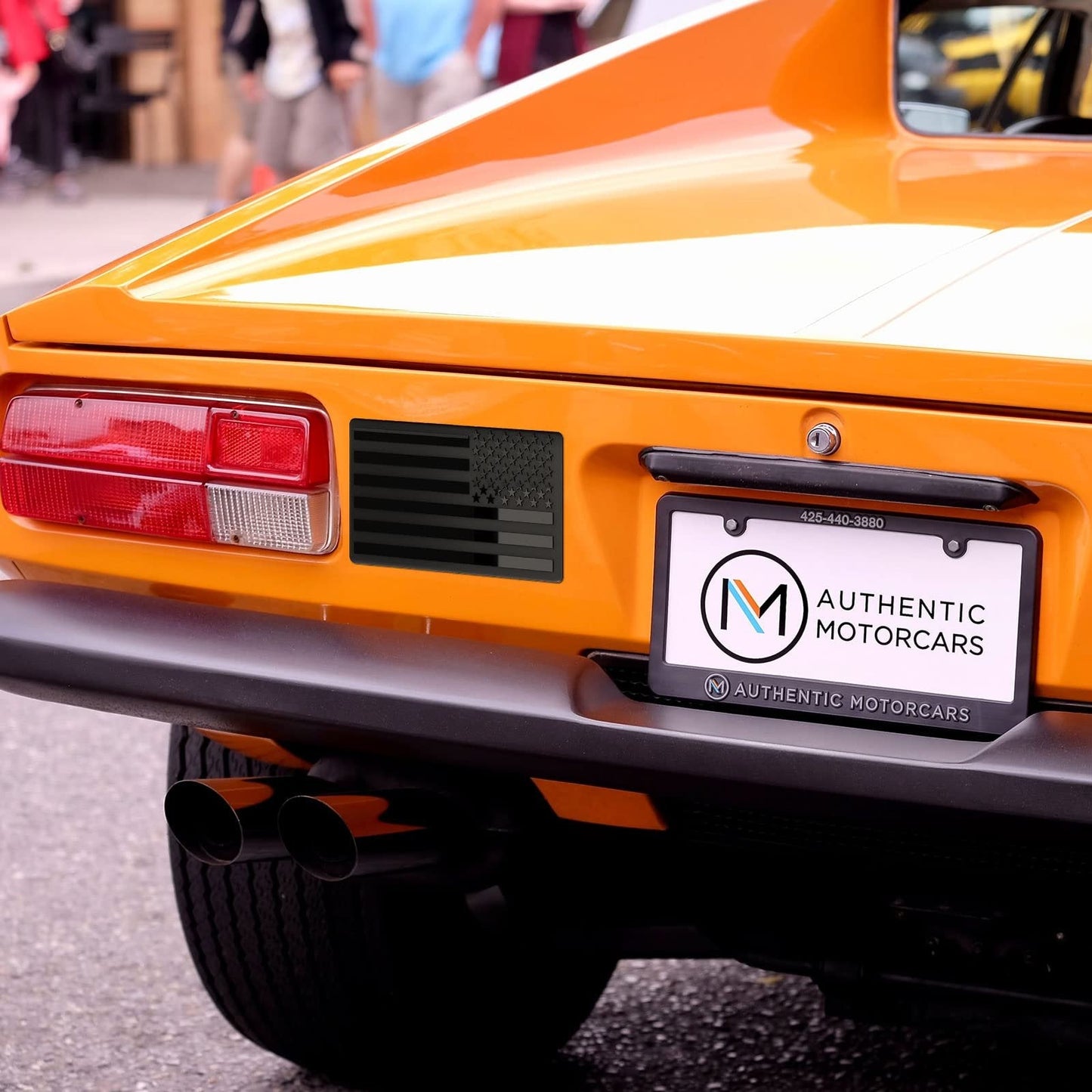 🔥3D American Flag Emblem Decal