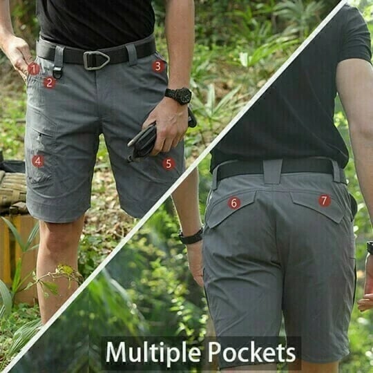 2025 Upgraded Waterproof Tactical Shorts