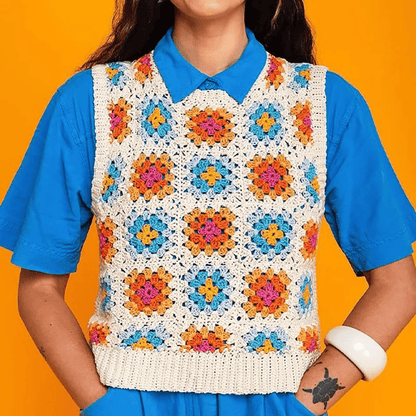 🧶✨The Granny Square Card Deck  – 50 Crochet Patterns