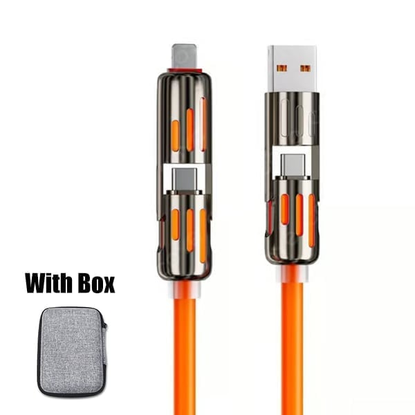 🔥Last Day 49% OFF🔥4-in-1 USB Charging Cable fast charging MAX 60w