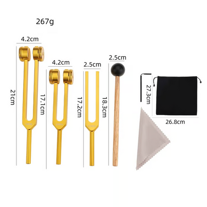 EETTSY Harmony Tuning Fork Set
