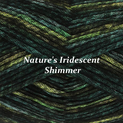 🔥LAST DAY 50% OFF - 🧶Aran Wool ‘Firefly’ Iridescent Shimmer Yarn: A Touch of Magic in Every Stitch💫