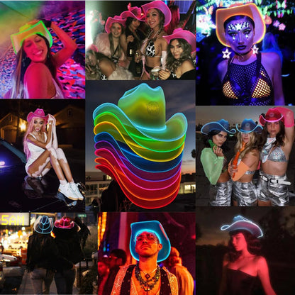 🎄Christmas promotion💥 Bright Cowboys Hat