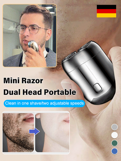 🎁Recommended Gifts For Men: New Mini Double-head Electric Shaver