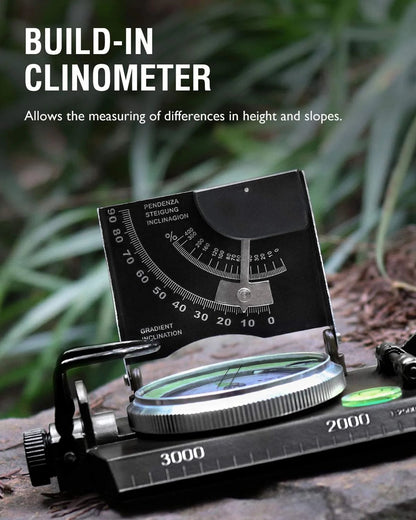 🔥Christmas Hot Sale 49% OFF🎁Multifunctional Military Aiming Navigation Compass Compass
