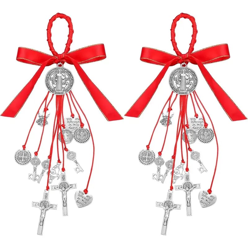 ✝️ Saint Benedict Medal Protection from Evil Blessing Charm Catholic