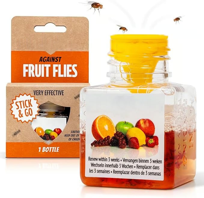 [BUY 5 GET 5 FREE]🔥Ultra-Strong Fruit Fly Trap - User Friendly