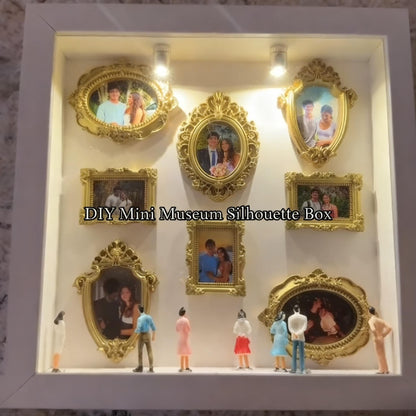 ✨DIY Mini Museum Silhouette Box – Celebrate Your Unique Memories in Style 💖