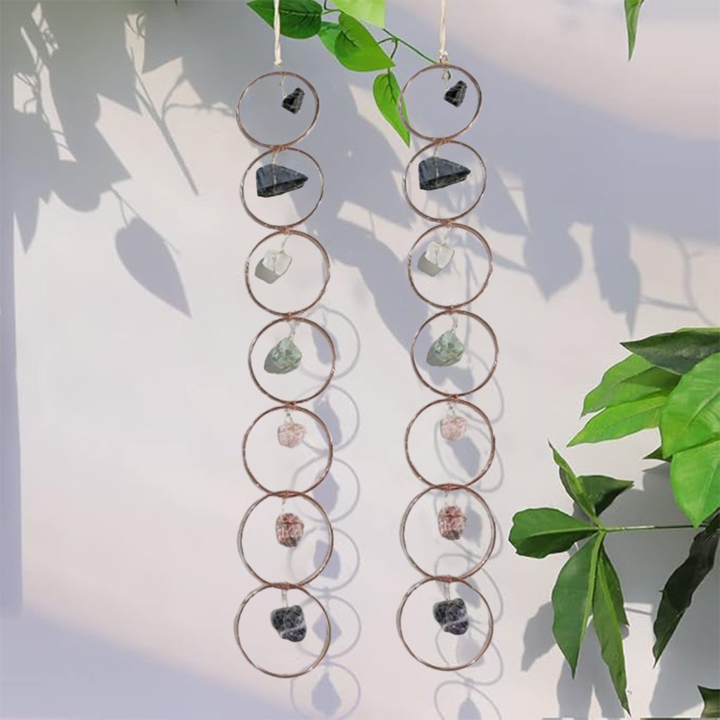 🔥Raw Crystal 7 Chakra Gemstone Wall Decor