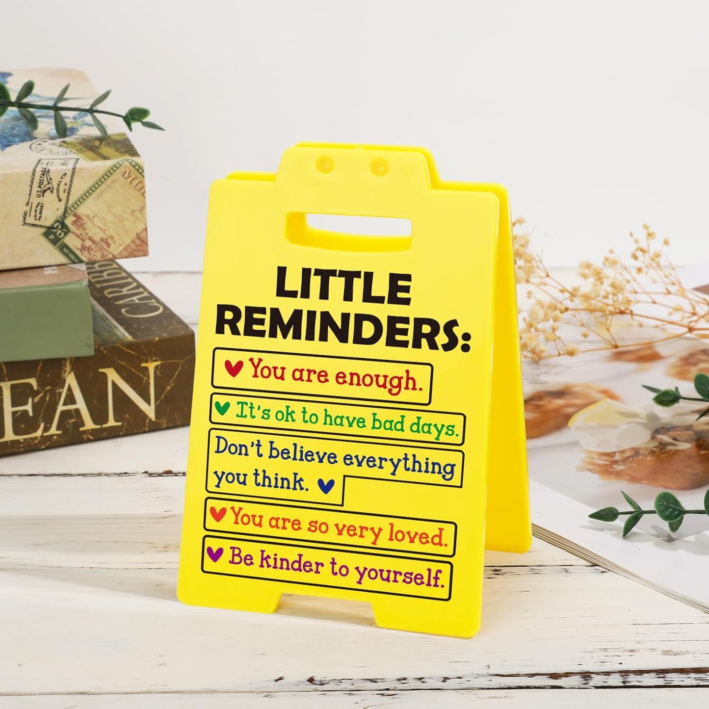 Mini Caution Desk Signs