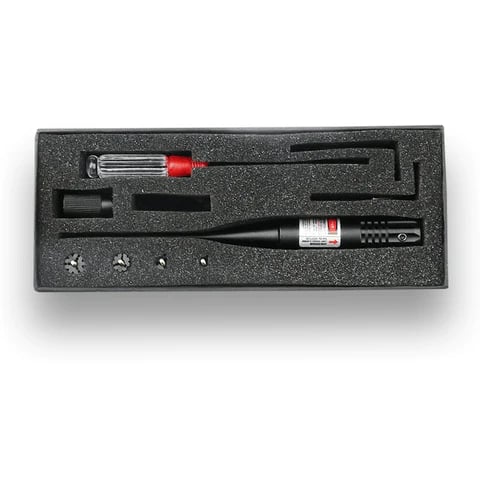 Infrared laser calibration pointer