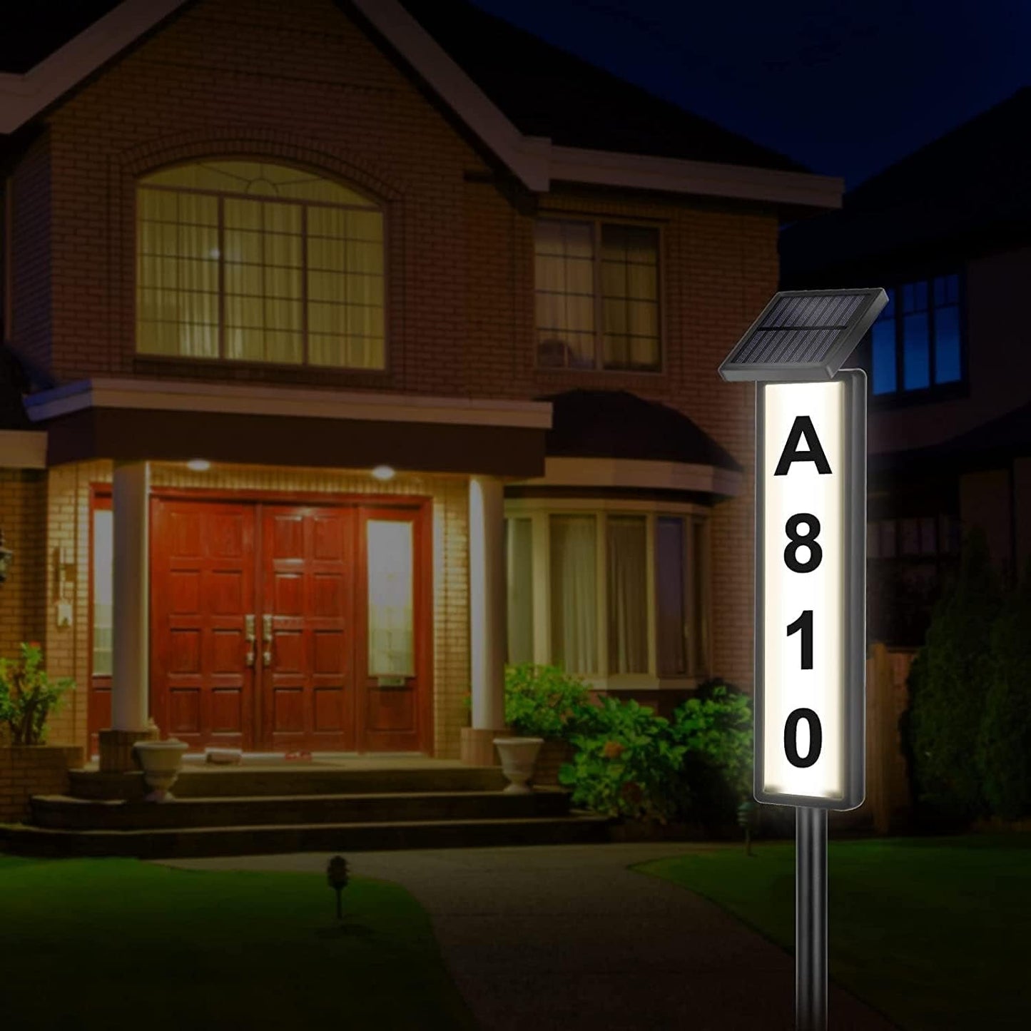 🎁49%OFF- 🌞Solar Address Sign - 🚚Make you never miss a delivery again