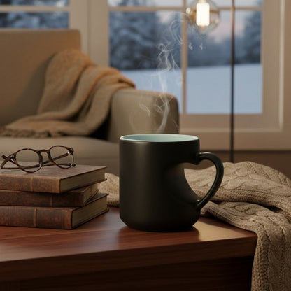 🔥Last Day 49% OFF ❤️Heart-shaped Color-changing Ceramic Mug