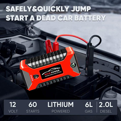 🔥Jump Starter 300A Peak Jump Starter Battery Pack