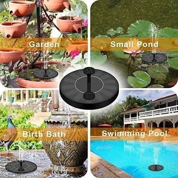 🔥2025 New Upgraded Solar Powered Fountain for Garden