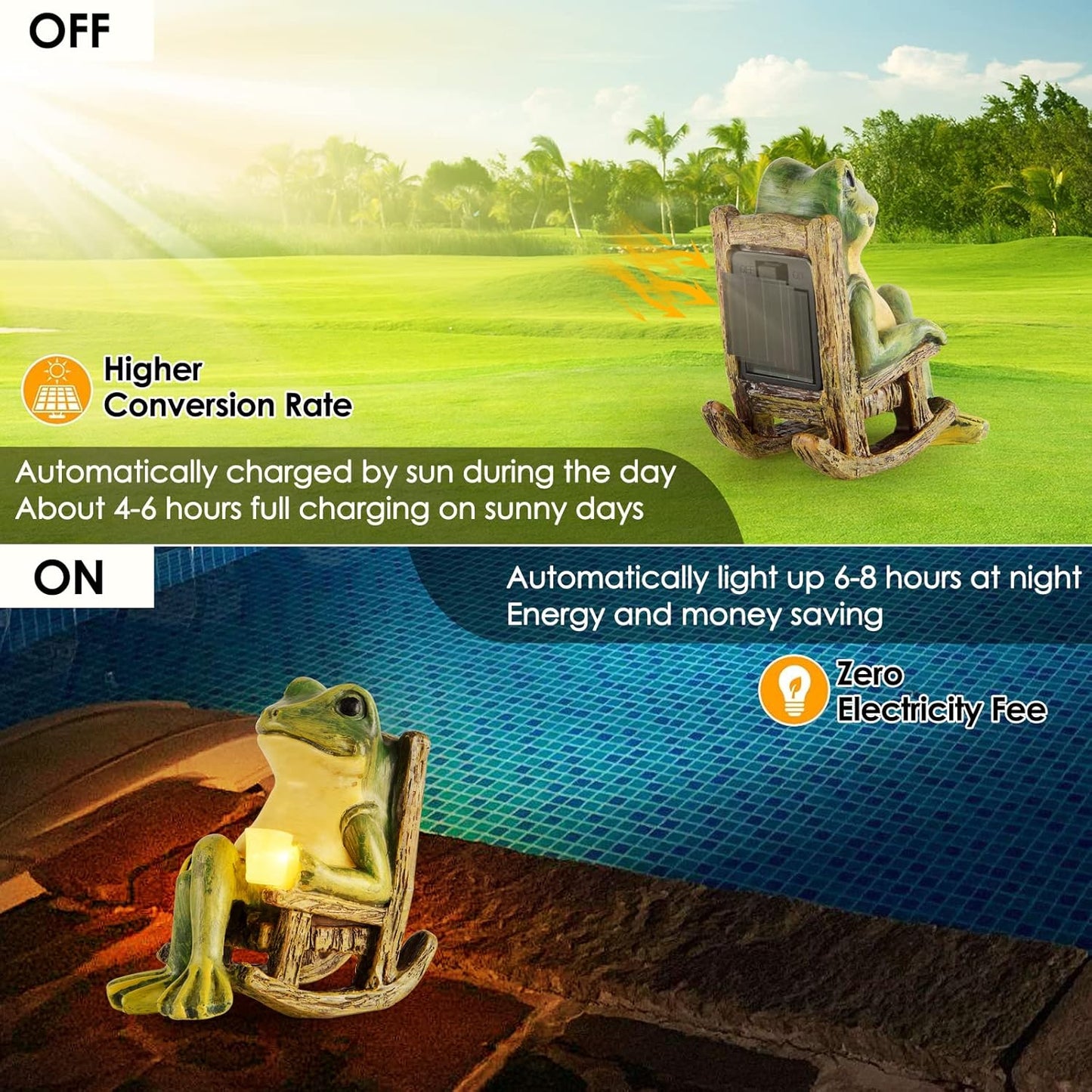 🐸Miniature Frog Garden Statue Gifts Fall Christmas Decorations🎅