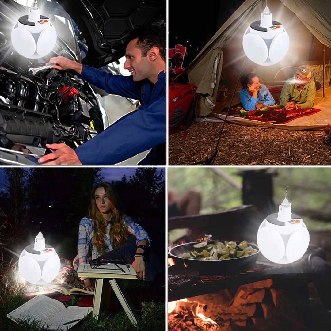 🏆Flash Sale⚡ 50K+ SOLD! Almost Gone-💥🔥2 in 1 Folding Solar Lamp