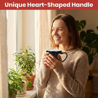 🔥Last Day 49% OFF ❤️Heart-shaped Color-changing Ceramic Mug