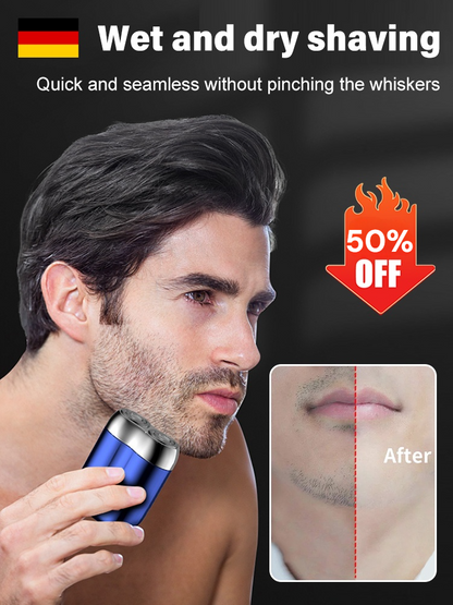 🎁Recommended Gifts For Men: New Mini Double-head Electric Shaver