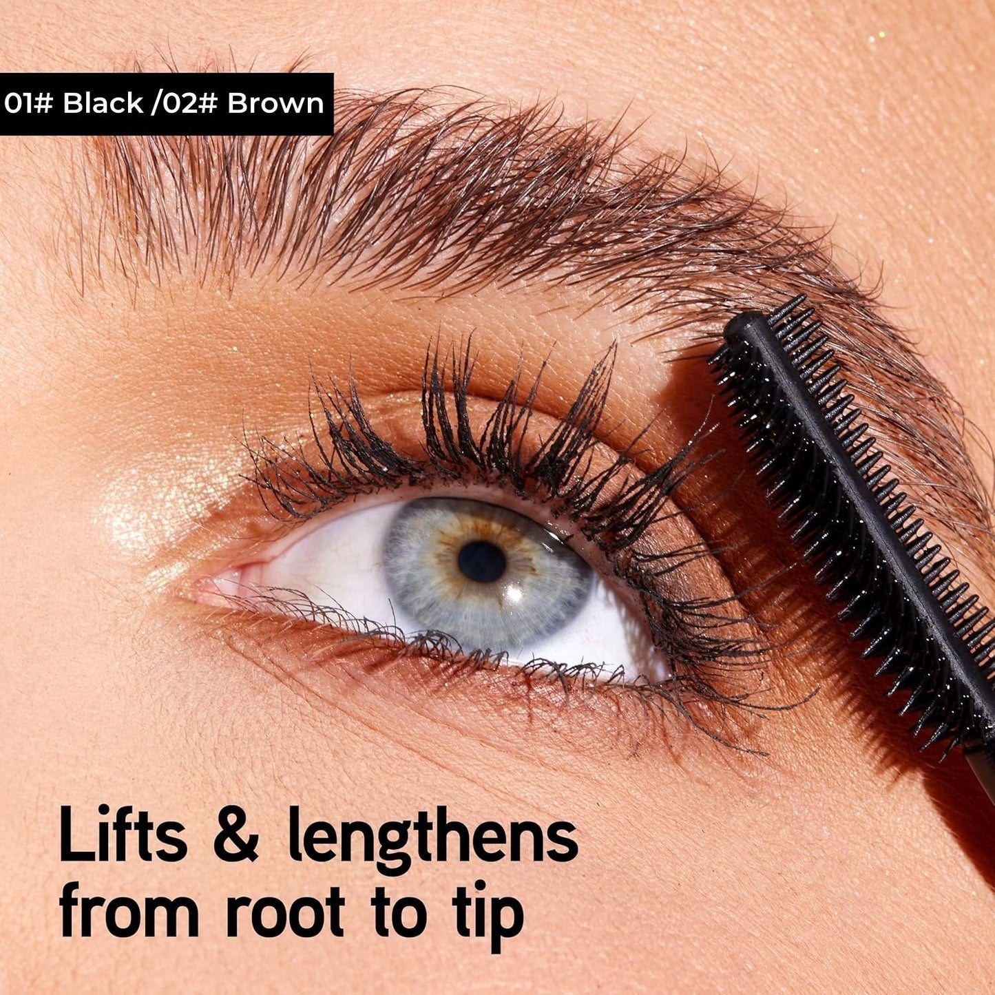 🔥BUY 1 GET 1 FREE🔥Black & Brown Mascara for Lash Makeup