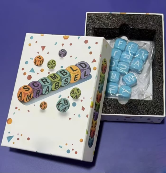 🔥🎲Dice Word Game Brain Exercise Game | ✨Perfect for Parties and Family Game Nights