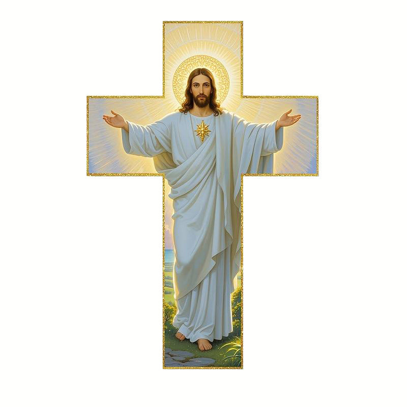 🔥Last Day Promotion 49% OFF🔥 - Vintage Wooden Jesus Christ Wall Cross✝️