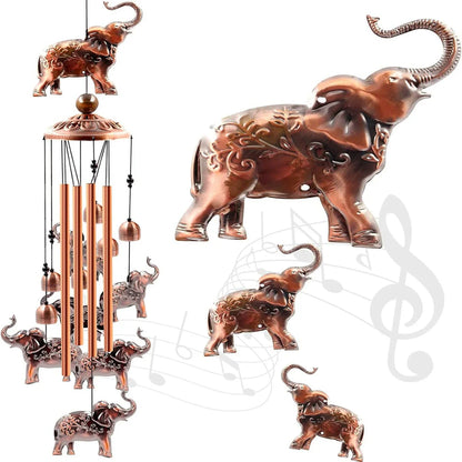 🎁 Pure Hand-made Copper Wind Chimes