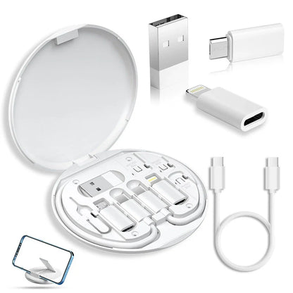 🔥9 in 1 Charging Cable Kit with Adapters & SIM Tool