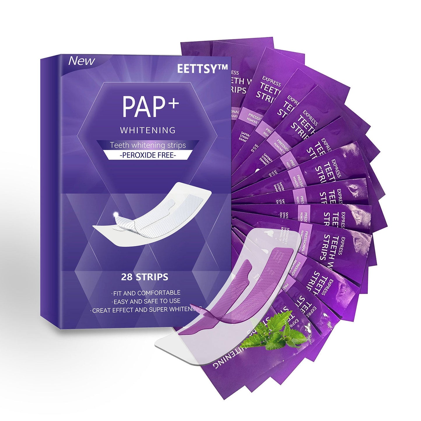 EETTSY™ PAP+ WHITENING Teeth whitening strips