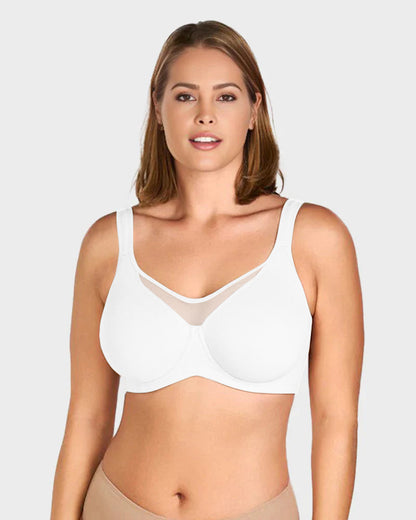 Plus Size Cooling Full Coverage Minimizer Bra.