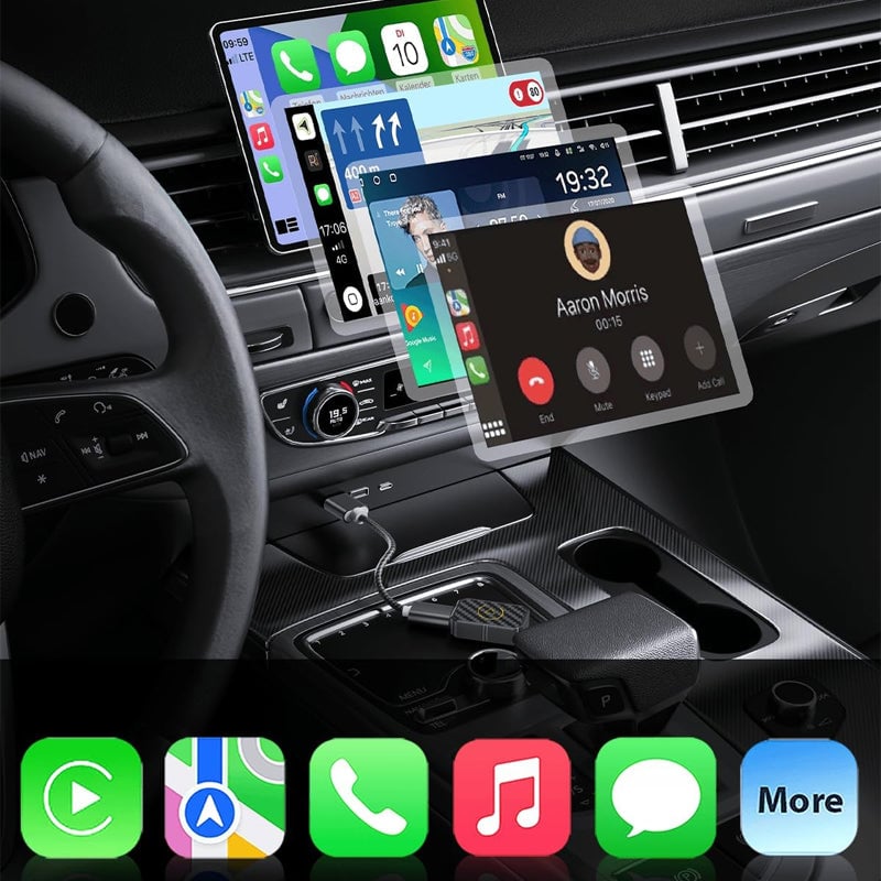 🔥Summer Hot Sale--Don’t Miss Out! 💥 Mini Wireless CarPlay Adapter