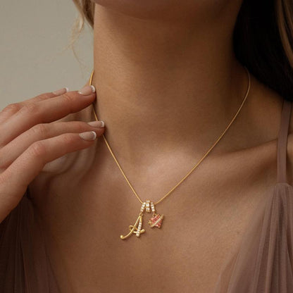 EETTSY™ Initial Name Necklace